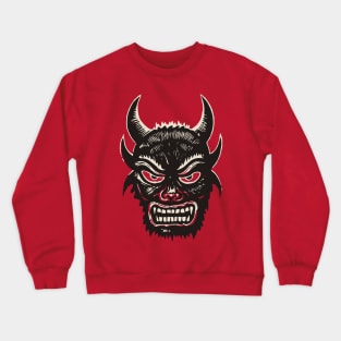 Lino Cut Devil Crewneck Sweatshirt